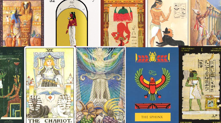 "Egyptian" Tarot cards